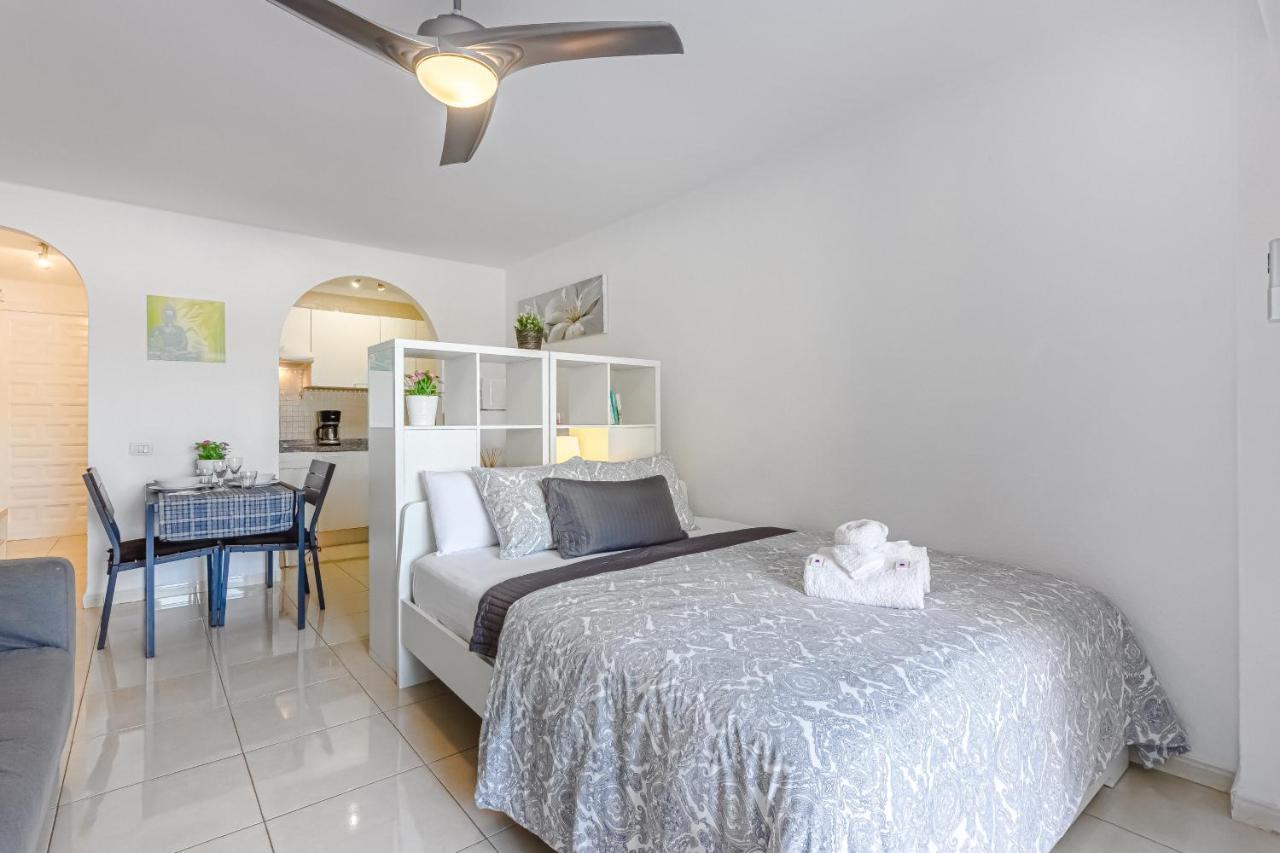 Fantastic Large Studio In Front Of Beach Heated Pool Wifi 阿罗纳 外观 照片