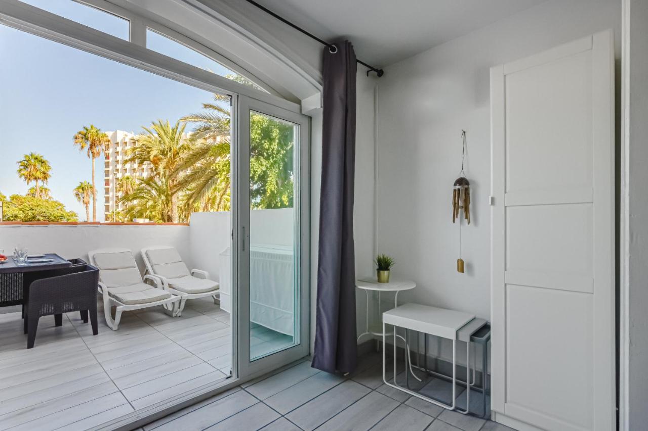 Fantastic Large Studio In Front Of Beach Heated Pool Wifi 阿罗纳 外观 照片